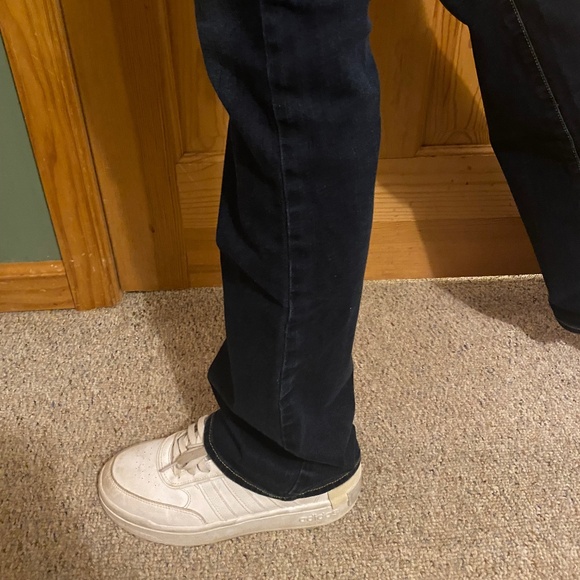 AE American Eagle Outfitters Jeans Kick Boot Size 2 Dark Wash - Picture 9 of 9